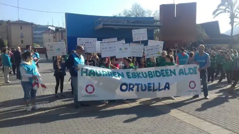 La marcha ha tenido lugar esta mañana