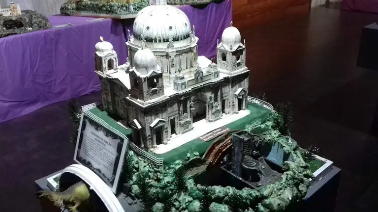Las maquetas representan catedrales y castillos de diferentes pa&iacute;ses